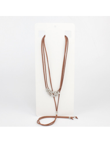 Collar Corbatero de Gamuzas