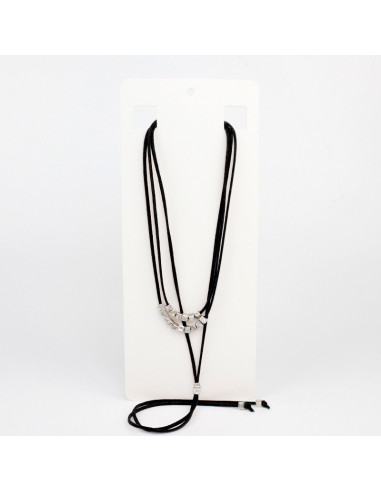 Collar Corbatero de Gamuzas