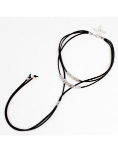 Collar Corbatero de Gamuzas