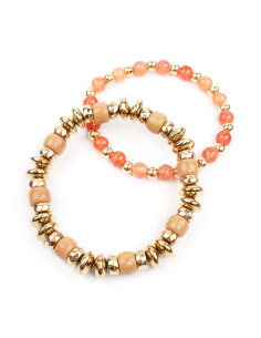 Set de Pulseras Crystal Colors