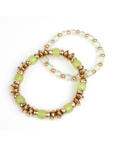 Set de Pulseras Crystal Colors