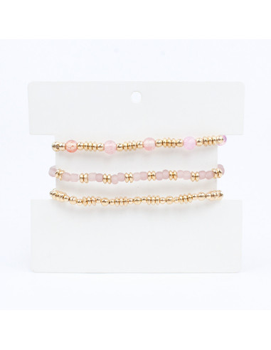 Set de Pulseras Elásticas Shattered Colors