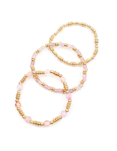 Set de Pulseras Elásticas Shattered Colors