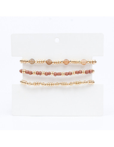 Set de Pulseras Elásticas Shattered Colors