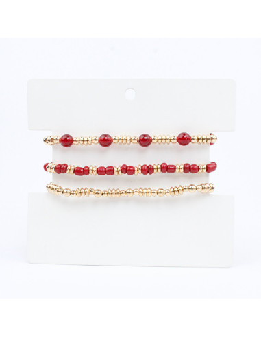 Set de Pulseras Elásticas Shattered Colors