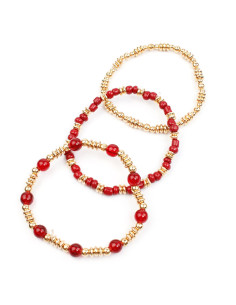 Set de Pulseras Elásticas Shattered Colors