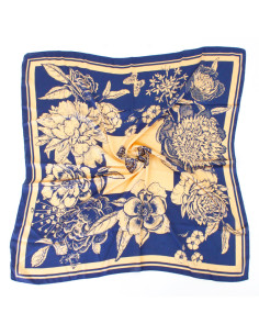 Pañuelo XXL Flowers Blue