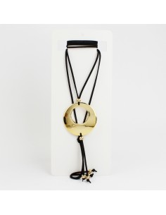 copia de Collar de Gamuza Double Gold