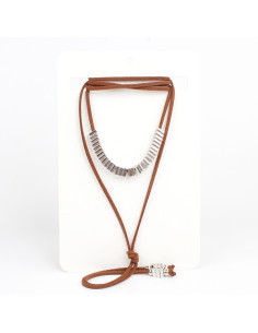 Collar de Gamuza Geometrics