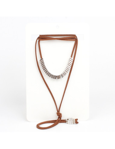 Collar de Gamuza Geometrics