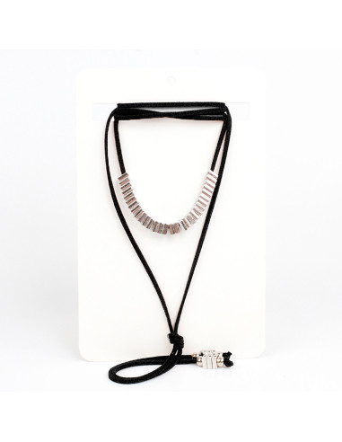 Collar de Gamuza Geometrics