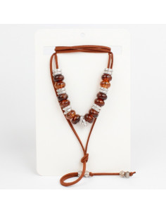 Collar de Gamuza Boho Textured