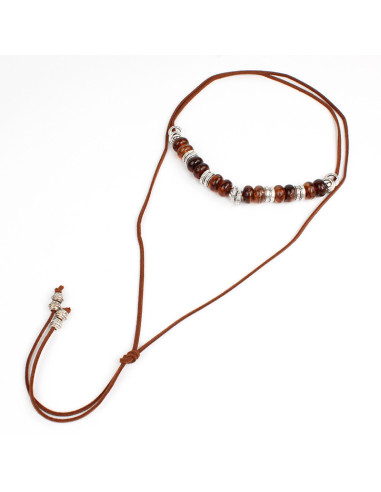 Collar de Gamuza Boho Textured