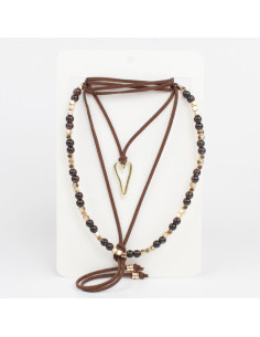 Set de Collares Heart and Beads