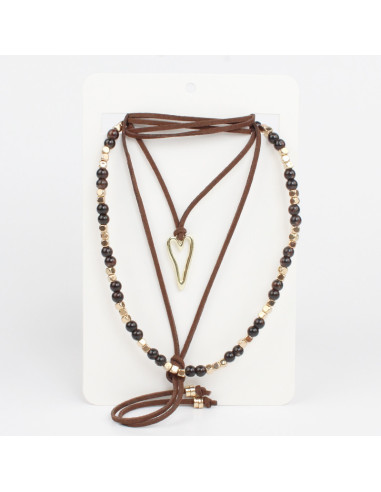 Set de Collares Heart and Beads