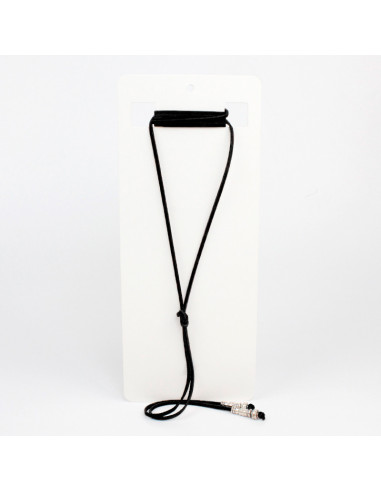 Collar Corbatero de Gamuza Caps