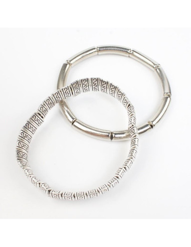 Set de Pulseras Silver Trace