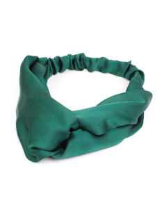 Turbante Seda Verde Inglés