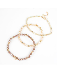 Set de Pulseras Trio Colors