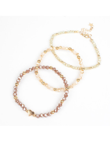 Set de Pulseras Trio Colors