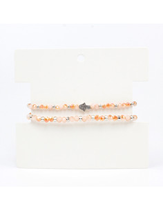 Set de Pulseras Elásticas Hamsa Colors