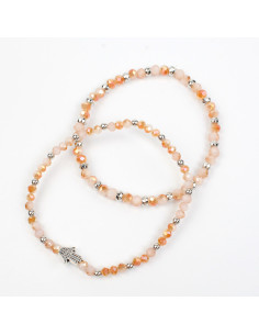 Set de Pulseras Elásticas Hamsa Colors