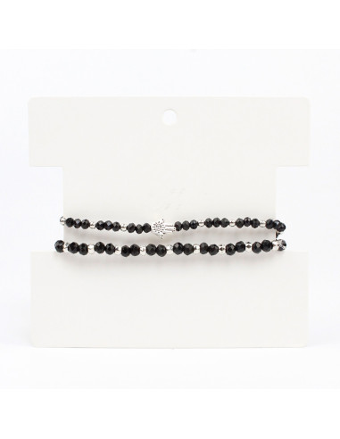 Set de Pulseras Elásticas Hamsa Colors