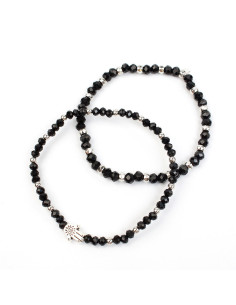 Set de Pulseras Elásticas Hamsa Colors