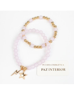 Set Pulseras Energy Gold