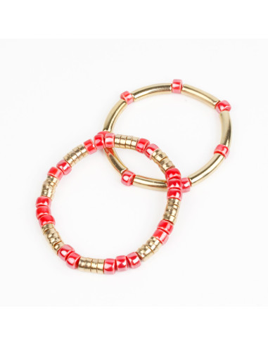 Set de Pulseras Ceramic Colors