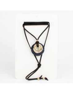 Collar de Gamuza Colored Coin