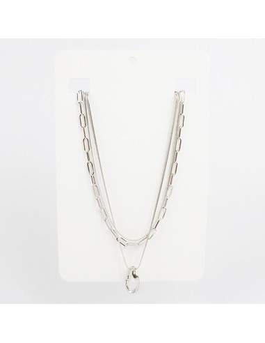 Collar de Cadenas Organic Link