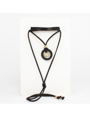 Collar de Gamuza Boho - Infinita Moda