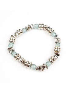 Pulsera Elástica Organic Silver