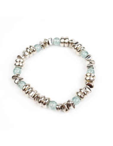 Pulsera Elástica Organic Silver