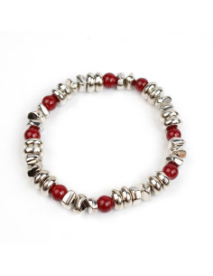 Pulsera Elástica Organic Silver