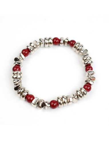 Pulsera Elástica Organic Silver