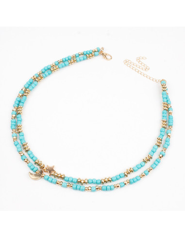 Collar Flexible Duo Beads
