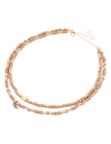 Collar Flexible Duo Beads