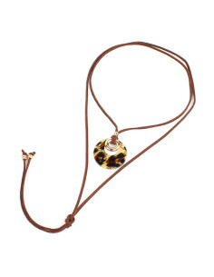 Collar de Gamuza Duo Color