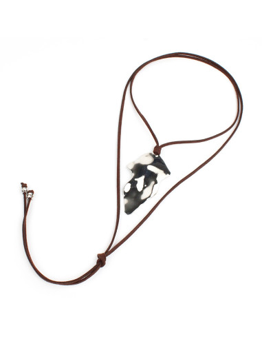 Collar de Gamuza Metal Organic