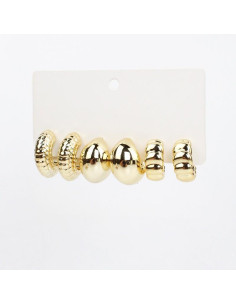 Set x3 Aros Golden Curves