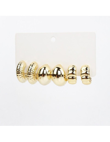 Set x3 Aros Golden Curves