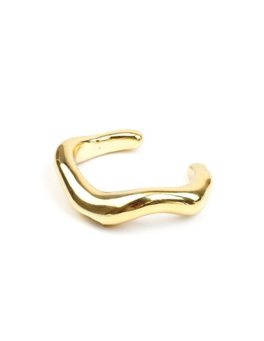 Brazalete Orgánico Wavy Gold