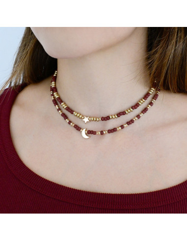 Collar Flexible Duo Beads