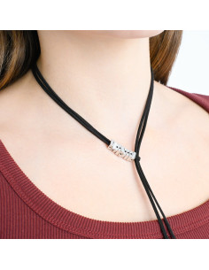 Collar de Gamuza Geometrics Suede