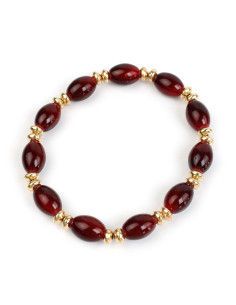 Pulsera Elástica Oval Glass