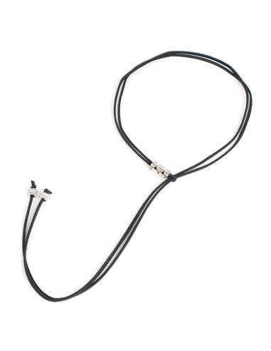 Collar Corbatero de Gamuza Boho Piece