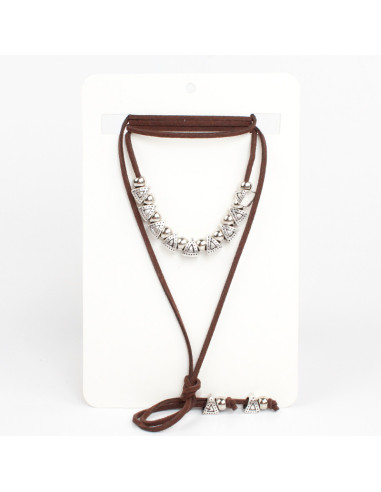 Collar de Gamuza Ethnic Boho