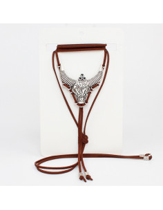 Collar de Gamuza  XL Boho Bull